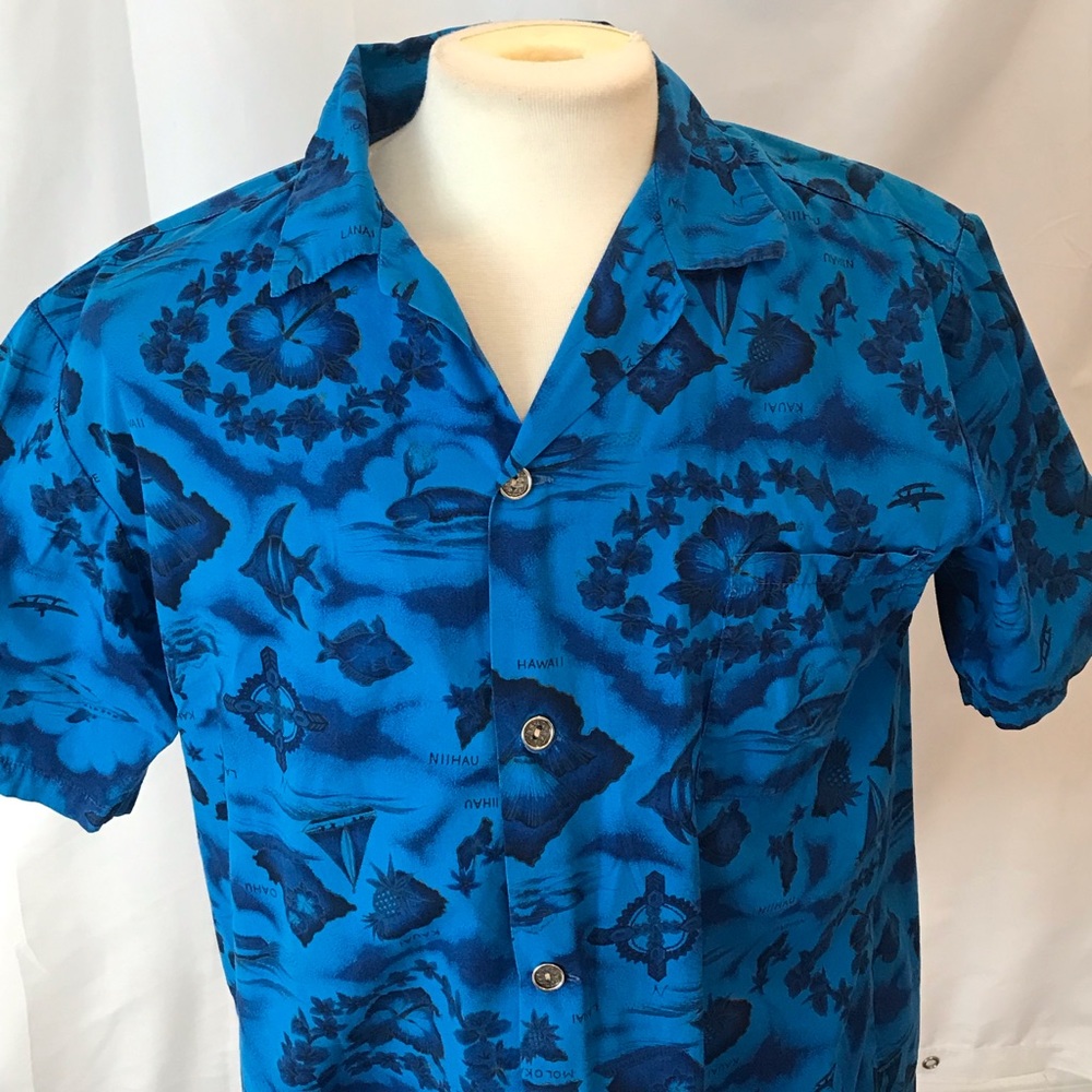 Vintage 1950’s  Ui- Maikai Hawaiian shirt sz L